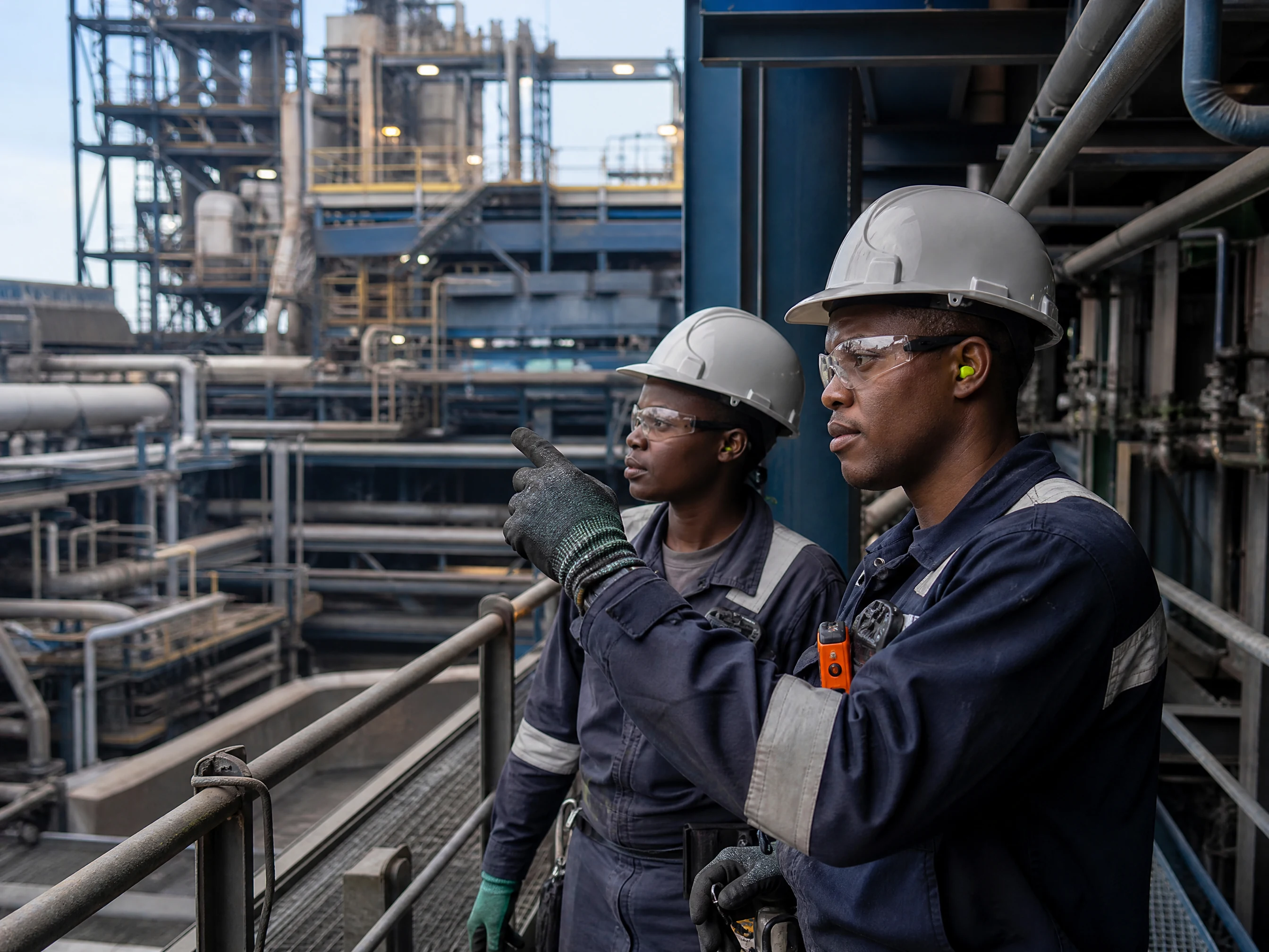 Industrial and engineering context representative of VIIS operations in Gauteng